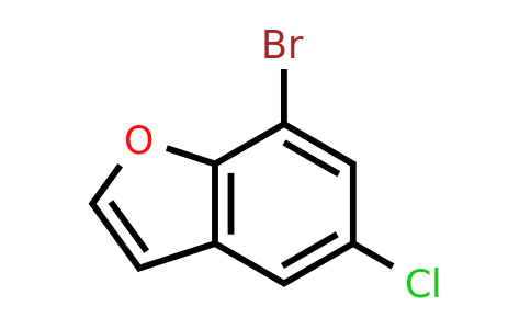 CAS 286836-07-5 | 7-Bromo-5-chlorobenzofuran