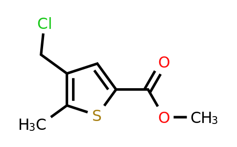 CAS 28686-93-3 | Methyl 4-(chloromethyl)-5-methylthiophene-2-carboxylate