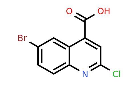 CAS 287176-62-9 | 6-Bromo-2-chloroquinoline-4-carboxylic acid