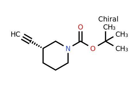 CAS 287192-99-8 | tert-butyl (3R)-3-ethynylpiperidine-1-carboxylate