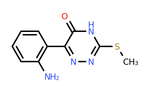 CAS 28732-13-0 | 6-(2-Aminophenyl)-3-(methylthio)-1,2,4-triazin-5(4H)-one