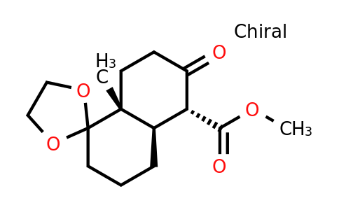 CAS 287401-07-4 | Spiro[1,3-dioxolane-2,1'(2'H)-naphthalene]-5'-carboxylic acid, 3',4',6',7',8',8'A-hexahydro-8'A-methyl-6'-oxo-, methyl ester (4'AR, 5'R, 8'AR)