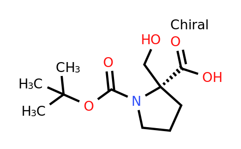 CAS 287401-41-6 | (2R)-1-tert-butoxycarbonyl-2-(hydroxymethyl)pyrrolidine-2-carboxylic acid