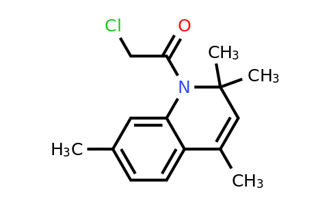 CAS 28745-09-7 | 2-Chloro-1-(2,2,4,7-tetramethylquinolin-1(2H)-yl)ethanone