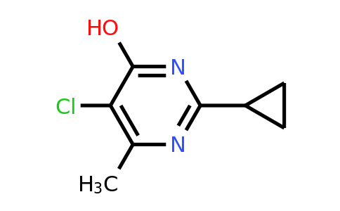 CAS 287927-87-1 | 5-Chloro-2-cyclopropyl-6-methylpyrimidin-4-ol