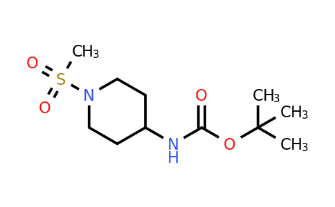 CAS 287953-38-2 | tert-Butyl (1-(methylsulfonyl)piperidin-4-yl)carbamate