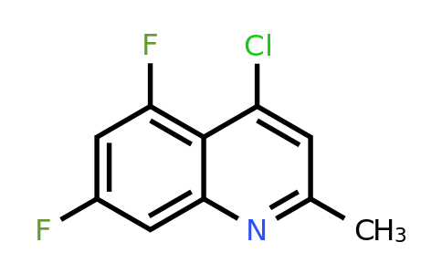 CAS 288151-41-7 | 4-Chloro-5,7-difluoro-2-methyl-quinoline