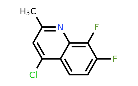 CAS 288151-46-2 | 4-Chloro-7,8-difluoro-2-methylquinoline