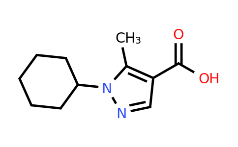 CAS 288251-50-3 | 1-cyclohexyl-5-methyl-1H-pyrazole-4-carboxylic acid