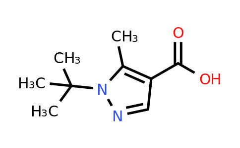 CAS 288251-51-4 | 1-(tert-Butyl)-5-methyl-1H-pyrazole-4-carboxylic acid