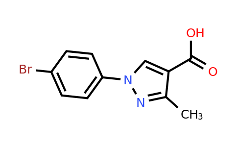 CAS 288252-18-6 | 1-(4-bromophenyl)-3-methyl-1H-pyrazole-4-carboxylic acid