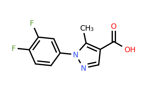 CAS 288252-20-0 | 1-(3,4-difluorophenyl)-5-methyl-pyrazole-4-carboxylic acid