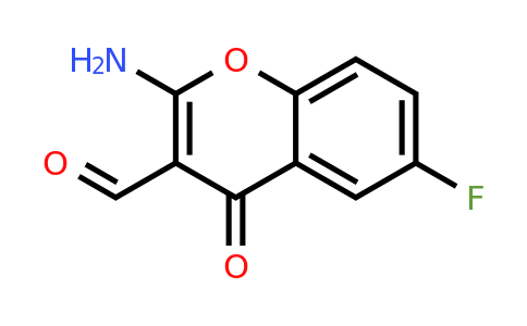 CAS 288399-47-3 | 2-amino-6-fluoro-4-oxo-4H-chromene-3-carbaldehyde