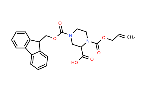 CAS 288576-81-8 | Piperazine-1,2,4-tricarboxylic acid 1-allyl ester 4-(9H-fluoren-9-ylmethyl) ester