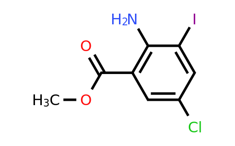 CAS 289039-84-5 | Methyl 2-amino-5-chloro-3-iodobenzoate