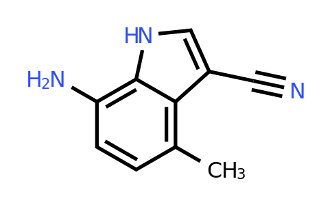 CAS 289483-87-0 | 7-amino-4-methyl-1H-indole-3-carbonitrile