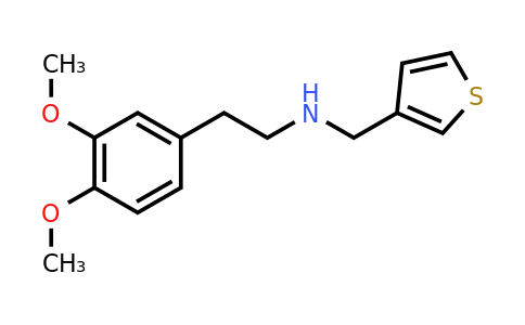 CAS 289488-52-4 | [2-(3,4-dimethoxyphenyl)ethyl][(thiophen-3-yl)methyl]amine