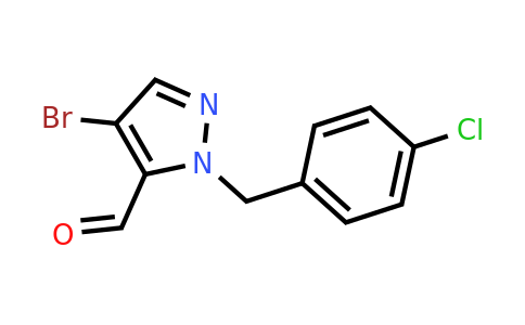 CAS 289504-53-6 | 4-Bromo-1-(4-chlorobenzyl)-1H-pyrazole-5-carbaldehyde