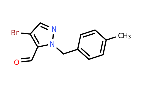 CAS 289504-55-8 | 4-Bromo-1-(4-methylbenzyl)-1H-pyrazole-5-carboxaldehyde