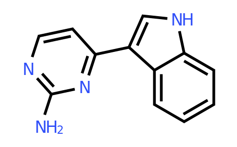 CAS 289628-76-8 | 2-Amino-4-(3-indolyl)pyrimidine