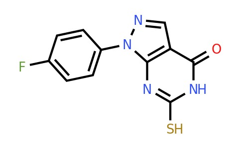 CAS 289651-64-5 | 1-(4-fluorophenyl)-6-mercapto-1,5-dihydro-4H-pyrazolo[3,4-d]pyrimidin-4-one