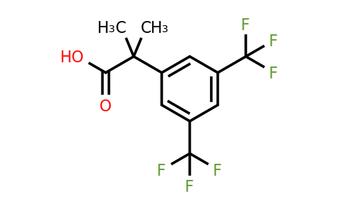 CAS 289686-70-0 | 2-[3,5-bis(trifluoromethyl)phenyl]-2-methylpropanoic acid