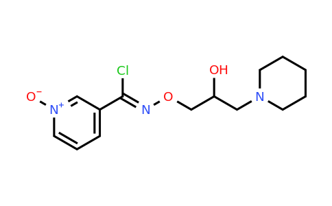 CAS 289893-23-8 | 3-[(1Z)-chloro({[2-hydroxy-3-(piperidin-1-yl)propoxy]imino})methyl]pyridin-1-ium-1-olate