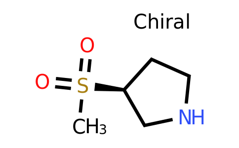 CAS 290328-57-3 | (S)-3-(Methylsulfonyl)pyrrolidine