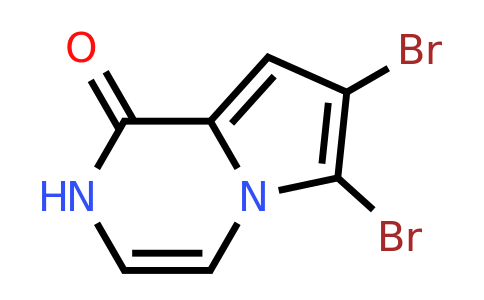 CAS 290353-35-4 | 6,7-dibromo-1H,2H-pyrrolo[1,2-a]pyrazin-1-one