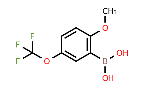 CAS 290832-43-8 | 2-Methoxy-5-(trifluoromethoxy)phenylboronic acid