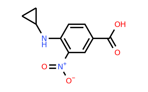 CAS 291528-35-3 | 4-(cyclopropylamino)-3-nitrobenzoic acid