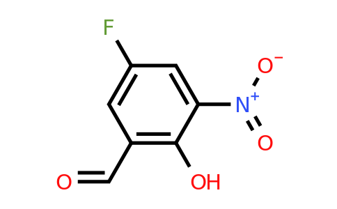 CAS 2923-98-0 | 5-Fluoro-2-hydroxy-3-nitrobenzaldehyde