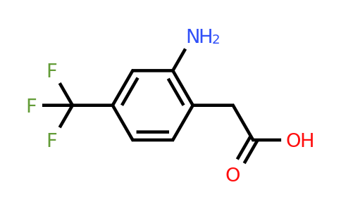 CAS 292621-43-3 | 2-(2-Amino-4-(trifluoromethyl)phenyl)acetic acid
