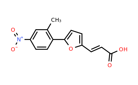 CAS 292641-22-6 | (E)-3-(5-(2-Methyl-4-nitrophenyl)furan-2-yl)acrylic acid