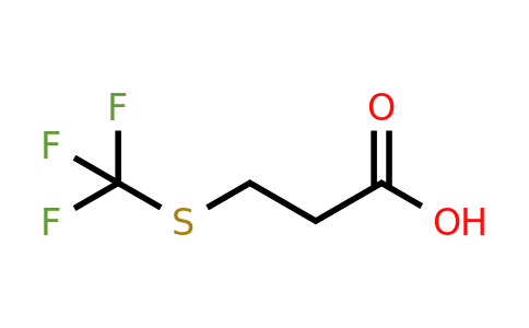 CAS 29271-33-8 | 3-[(Trifluoromethyl)sulfanyl]propanoic acid