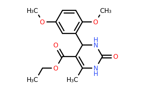 CAS 292855-70-0 | Ethyl 4-(2,5-dimethoxyphenyl)-6-methyl-2-oxo-1,2,3,4-tetrahydropyrimidine-5-carboxylate