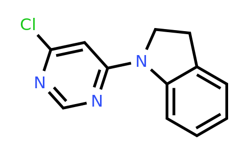 CAS 293292-33-8 | 1-(6-Chloropyrimidin-4-yl)indoline