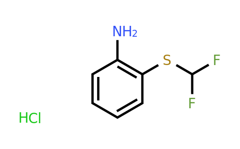 CAS 29330-07-2 | 2-((Difluoromethyl)thio)aniline hydrochloride