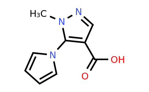 CAS 293758-83-5 | 1-Methyl-5-(1H-pyrrol-1-yl)-1H-pyrazole-4-carboxylic acid