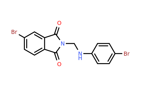 CAS 293762-03-5 | 5-Bromo-2-(((4-bromophenyl)amino)methyl)isoindoline-1,3-dione