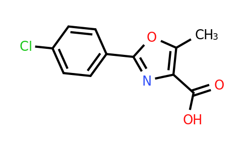 CAS 2940-23-0 | 2-(4-chlorophenyl)-5-methyl-1,3-oxazole-4-carboxylic acid
