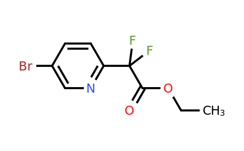 CAS 294181-95-6 | Ethyl 2-(5-bromopyridin-2-YL)-2,2-difluoroacetate