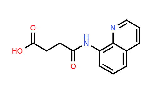 CAS 294197-02-7 | 4-Oxo-4-(quinolin-8-ylamino)butanoic acid