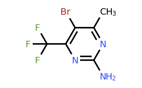 CAS 294197-07-2 | 5-Bromo-4-methyl-6-(trifluoromethyl)pyrimidin-2-amine
