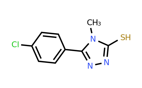 CAS 29527-27-3 | 5-(4-chlorophenyl)-4-methyl-4H-1,2,4-triazole-3-thiol