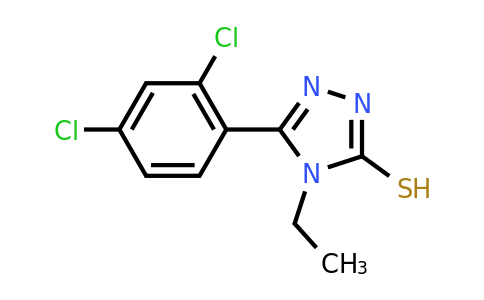 CAS 29527-30-8 | 5-(2,4-dichlorophenyl)-4-ethyl-4H-1,2,4-triazole-3-thiol