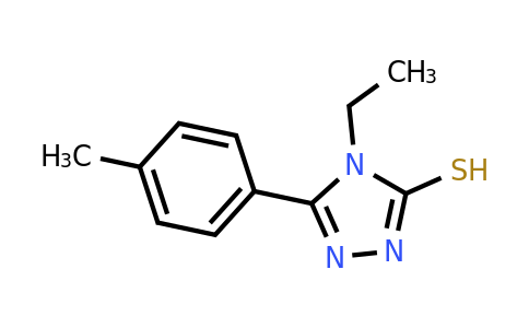 CAS 29527-31-9 | 4-ethyl-5-(4-methylphenyl)-4H-1,2,4-triazole-3-thiol