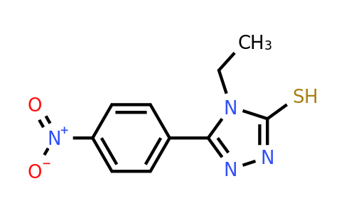 CAS 29527-36-4 | 4-ethyl-5-(4-nitrophenyl)-4H-1,2,4-triazole-3-thiol