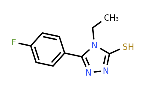 CAS 29552-52-1 | 4-ethyl-5-(4-fluorophenyl)-4H-1,2,4-triazole-3-thiol
