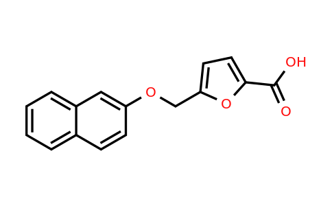 CAS 296274-02-7 | 5-[(naphthalen-2-yloxy)methyl]furan-2-carboxylic acid